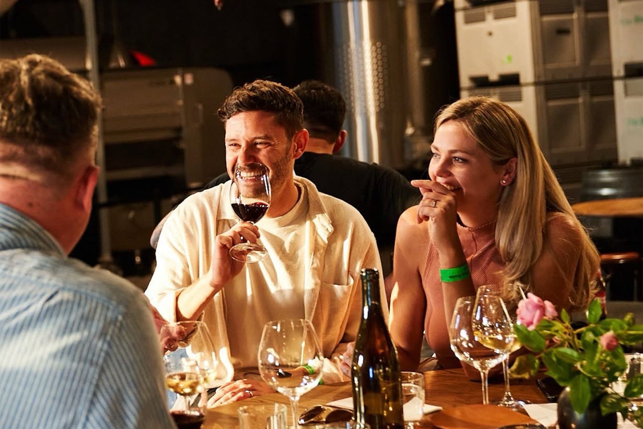 DINNER, WINES + PUNCHLINES